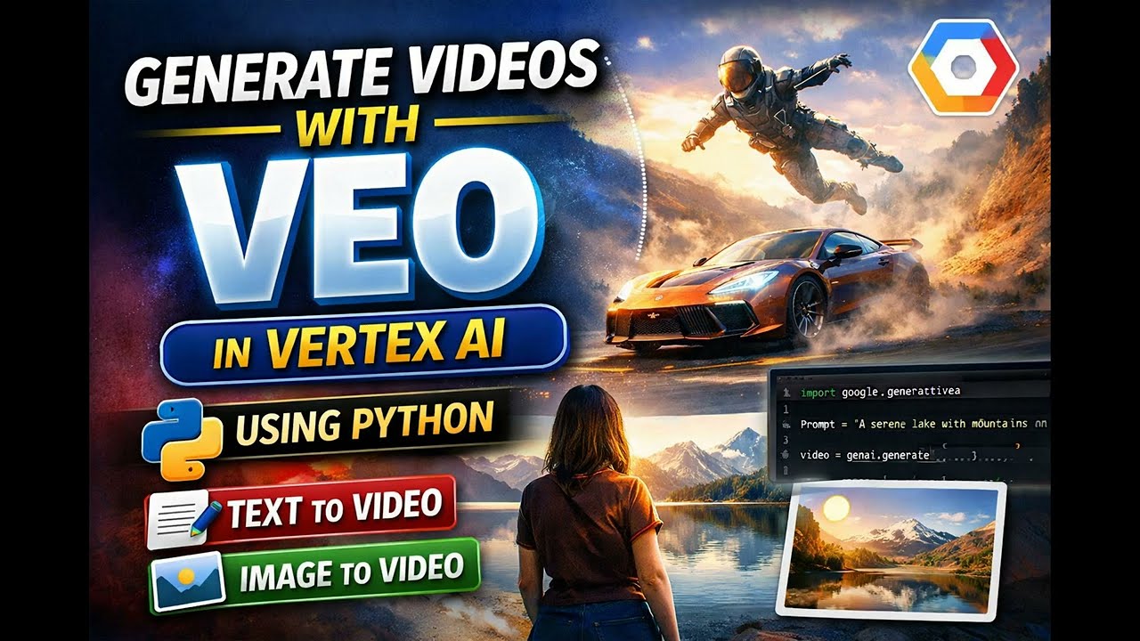 Generate Videos with Veo on Vertex AI | Text & Image to Video Using Python
