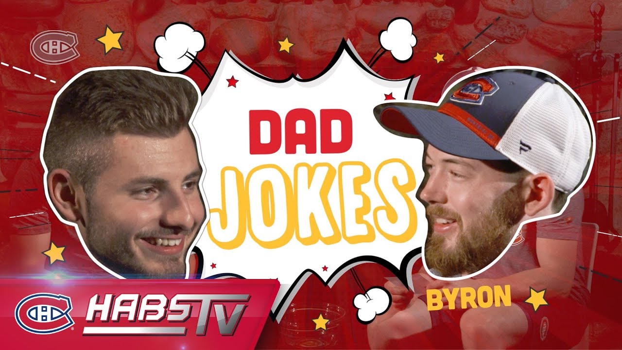 Victor Mete and Paul Byron tell dad jokes