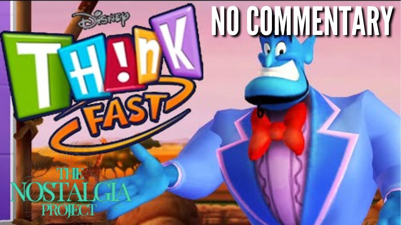 Disney Think Fast - PS2 - The Pride Lands (No Commentary)