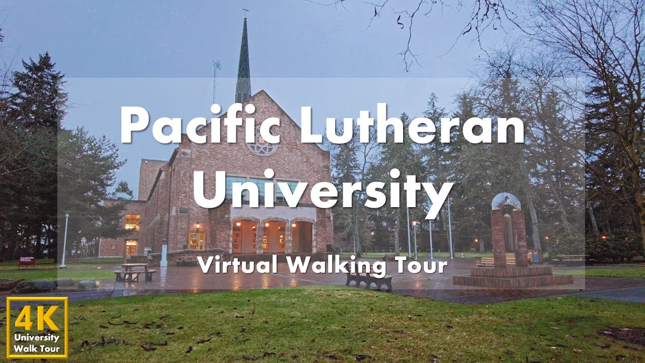Pacific Lutheran University - виртуальная пешеходная экскурсия [4k 60fps]