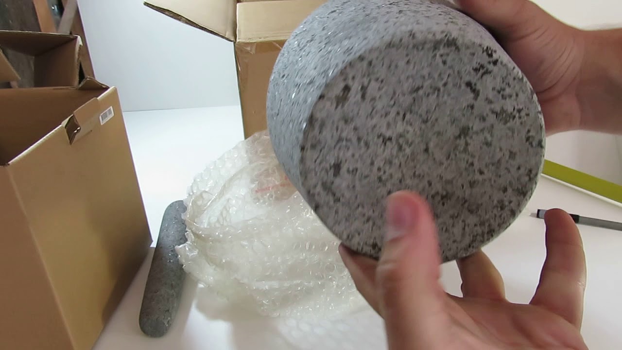 Granite Mortar and Pestle