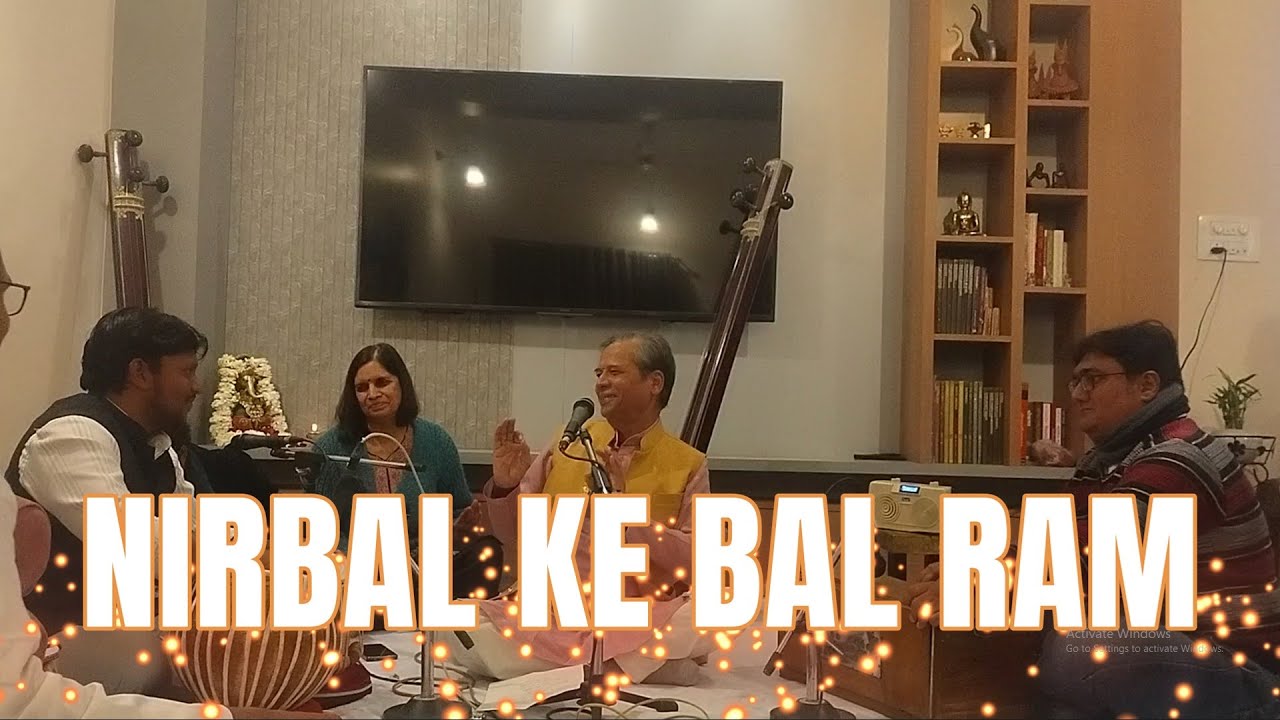Nirbal Ke Bal Ram | Bhajan in Raag Pahadi | Pt Mukund Kshirsagar