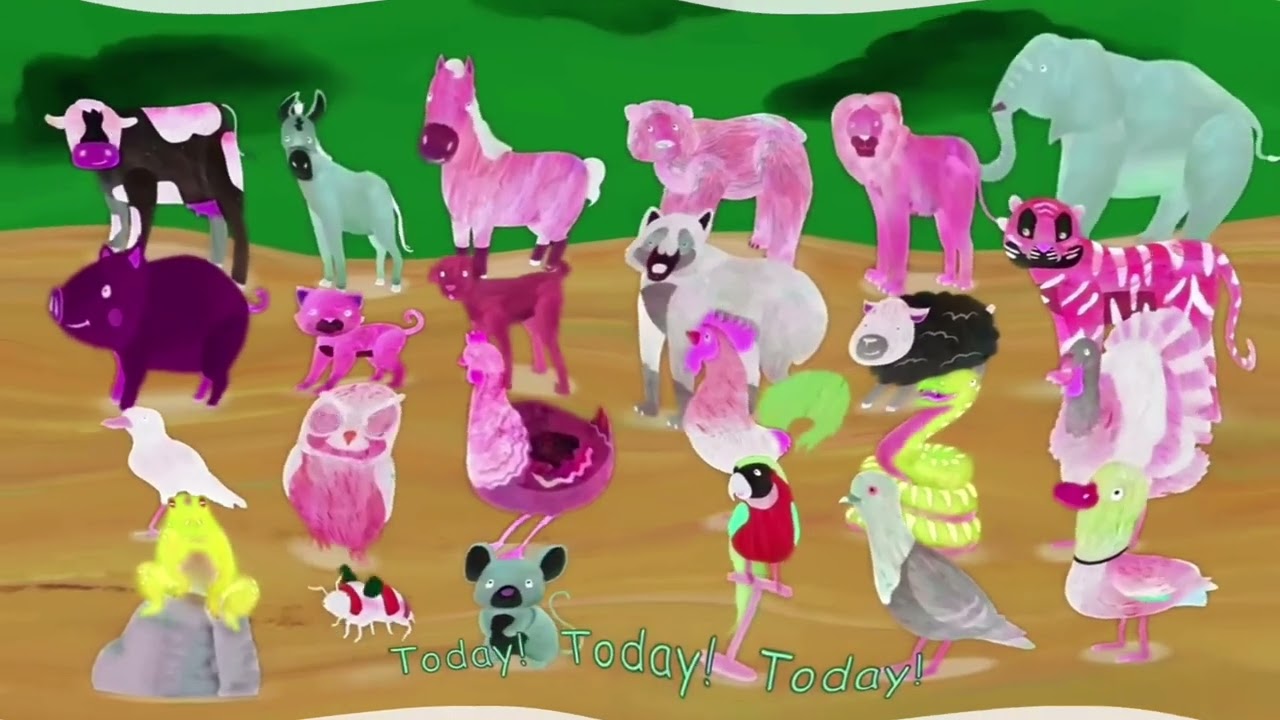 All Animals Singing and Dancing!🎶 All Animals Combined | Sponsored By: Gamavision Csupo Effects