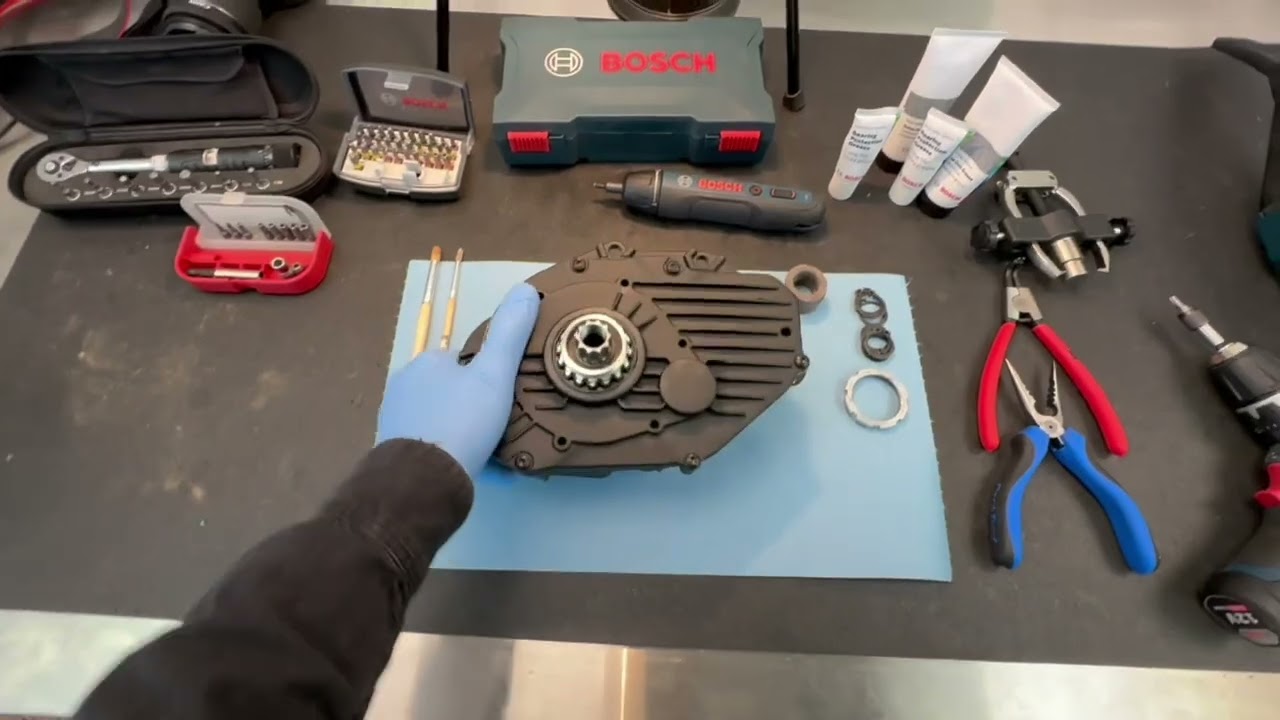 Follow a Bosch eBike Systems Drive Unit Refurbishment at the Marleen Ltd. Service Centre.