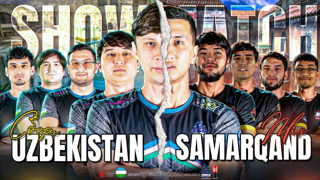 ONLY GAMERS | SAMARQAND MIX vs UZBEKISTAN | SHOW MATCH | CS 1.6