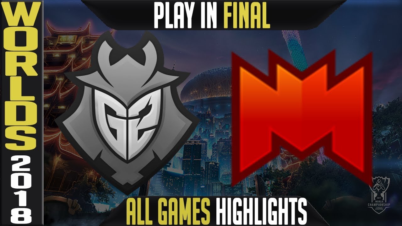 G2 vs INF Highlights ALL GAMES | Worlds 2018 Play in Final | G2 Esports vs Infinity Esports