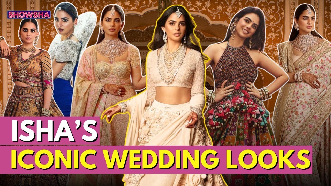 Isha Ambani's Best Looks From Anant Ambani-Radhika Merchant's Wedding Festivities | Ambani Wedding