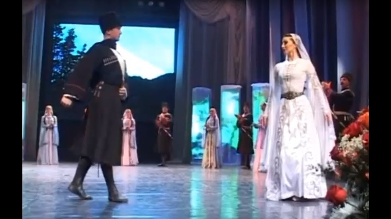 Ансамбль танца «Кабардинка». «Чеченский танец» Дикалу Музакаев
