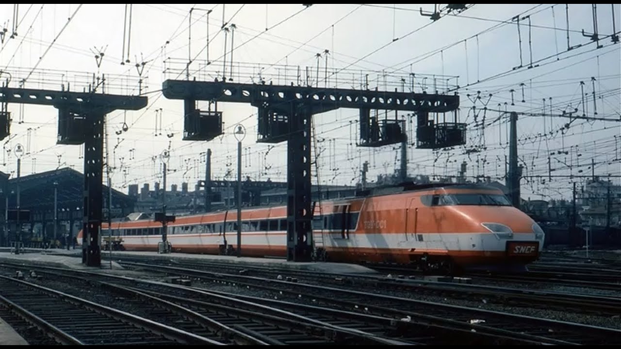 Gare de Lyon Perrache dans les années 1970 et plus