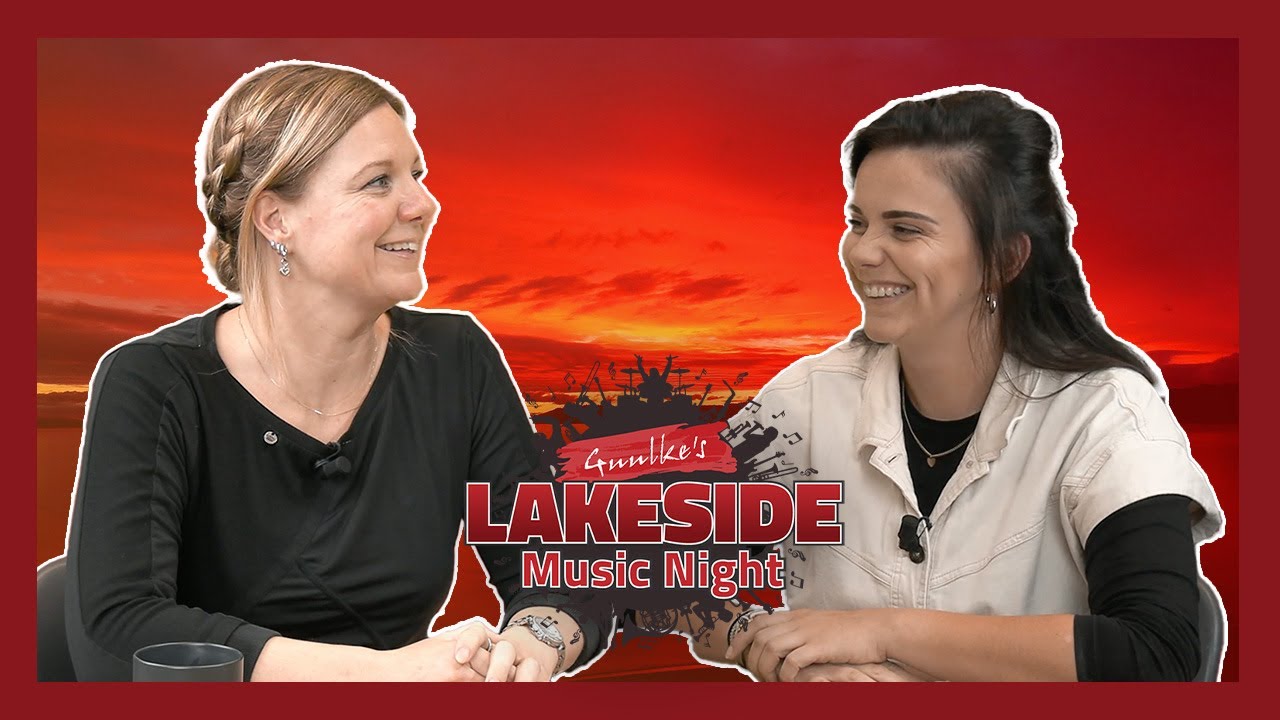 Sophie Mattens en Monique Op Heij in de Lakeside Music Night Talkshow