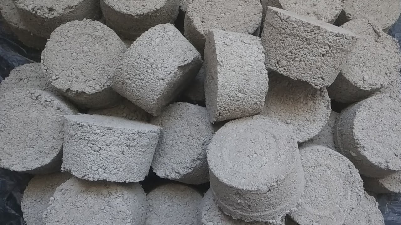whole crushing - super gritty cement water crumbling - dusty cement crumbling - asmr cement - ASMR