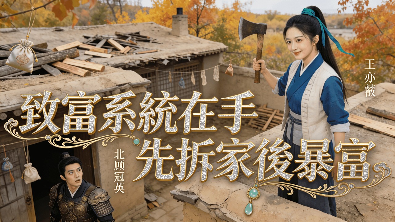 【完結文】穿越成人人喊打的村霸惡婦，激活致富系統從挖草藥開始，拆房翻新時竟撞見立功歸家的軍爺丈夫？