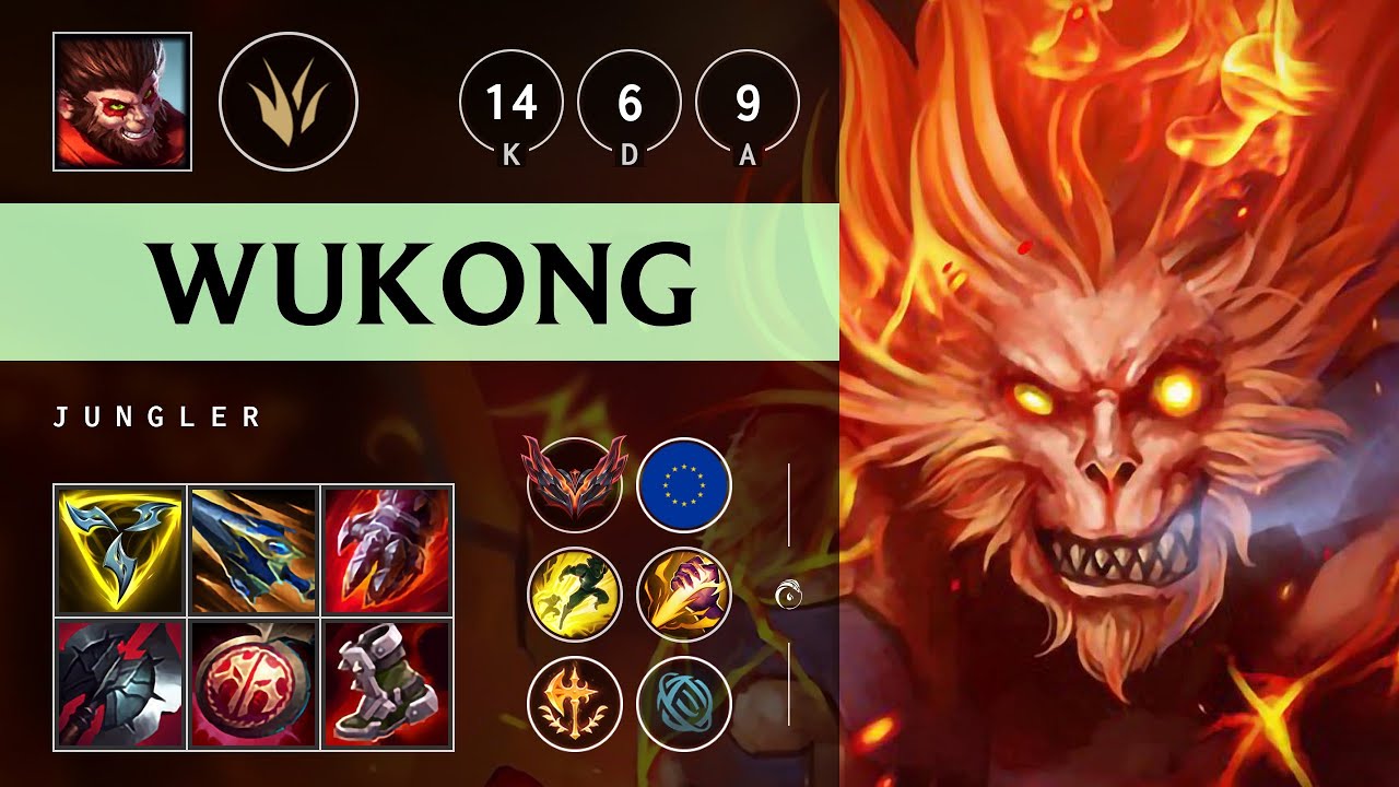 Wukong Jungle vs Warwick: Dominating - EUW Grandmaster Patch 14.19