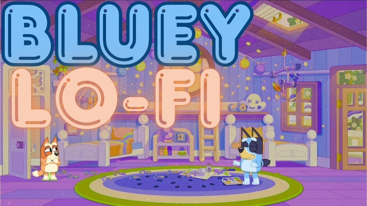 Bluey Lo-Fi Chill Mix | 1 Hour of Relaxing Bluey Vibes