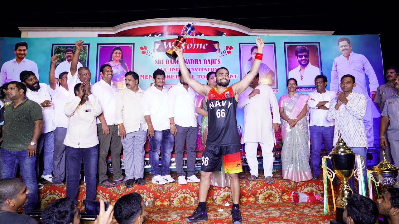 Final Match Indian Navy Vs Punjab Police All India Invitational Men Basketball Championship Maruteru