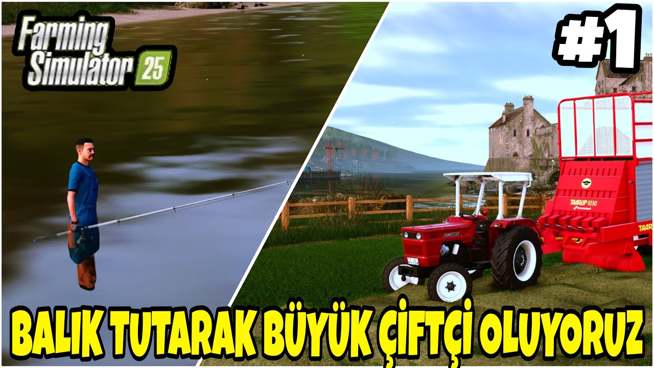 BÜYÜK EKİP İLE BALIK TUTARAK MODERN ÇİFTÇİ OLUYORUZ #1