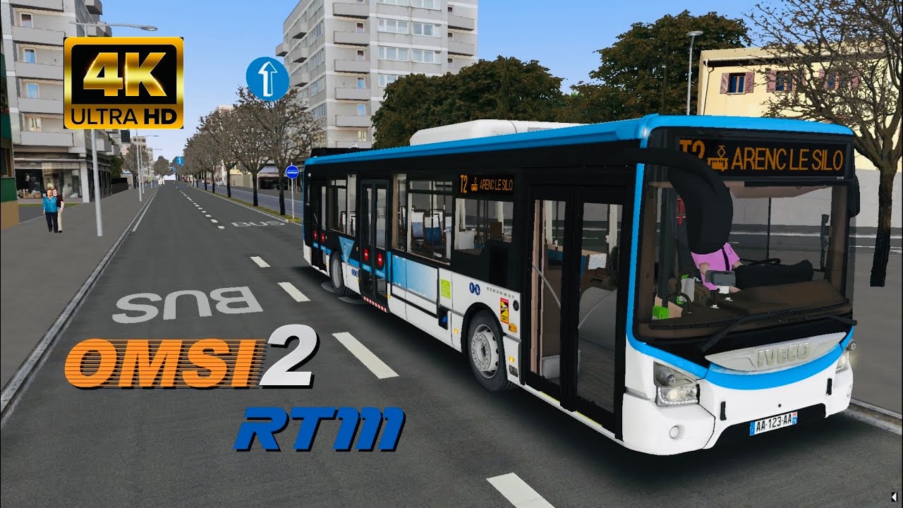 OMSI 2 - Ligne T2 en Iveco Urbanway 12 Diesel ( Boite ZF ) - RTM Marseille