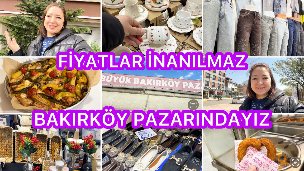 İSTANBUL BAKIRK&Ouml;Y PAZARINDAYIZ ‼️EŞİM İSTEMEDİ‼️G&Ouml;RD&Uuml;KLERİNİZE İNANAMAYACAKSINIZ‼️RESMEN BAYILDIM🥰