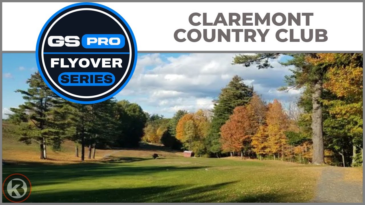 GSPro Course Flyover - Claremont Country Club - Designed by AccidentalBirdie