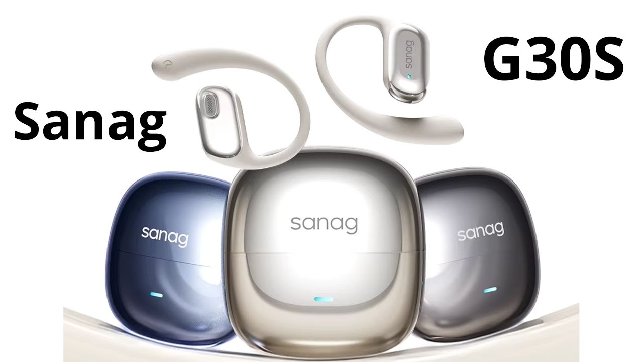Огляд Sanag G30S - Стильні відкриті Bluetooth-навушники за $20 🔥🔥🔥