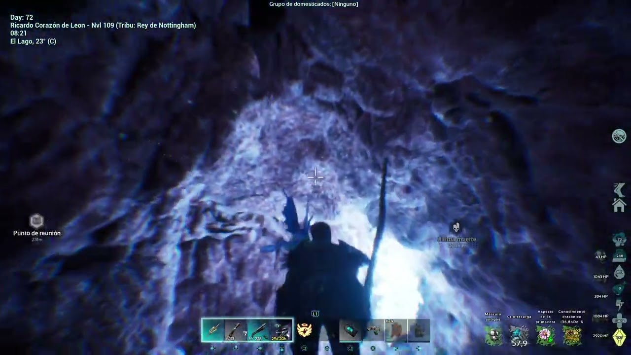 ARK Survival Ascended Sobreviviendo 100 dias en Valguero #36 ARTEFACTO DEL FUERTE,MANADA E INMUNE