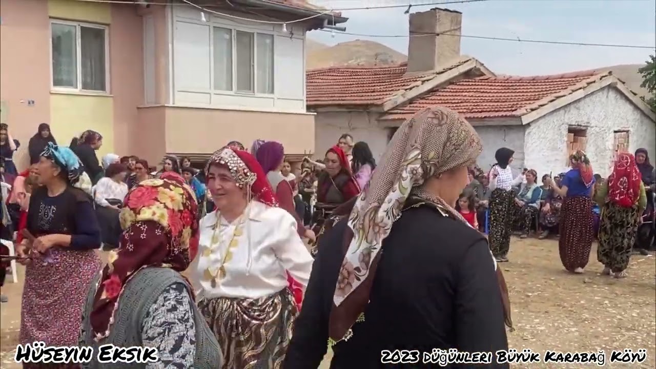 Büyükkarabağ köyü Emirdağ kaşık oyunu - Hüseyin Eksik