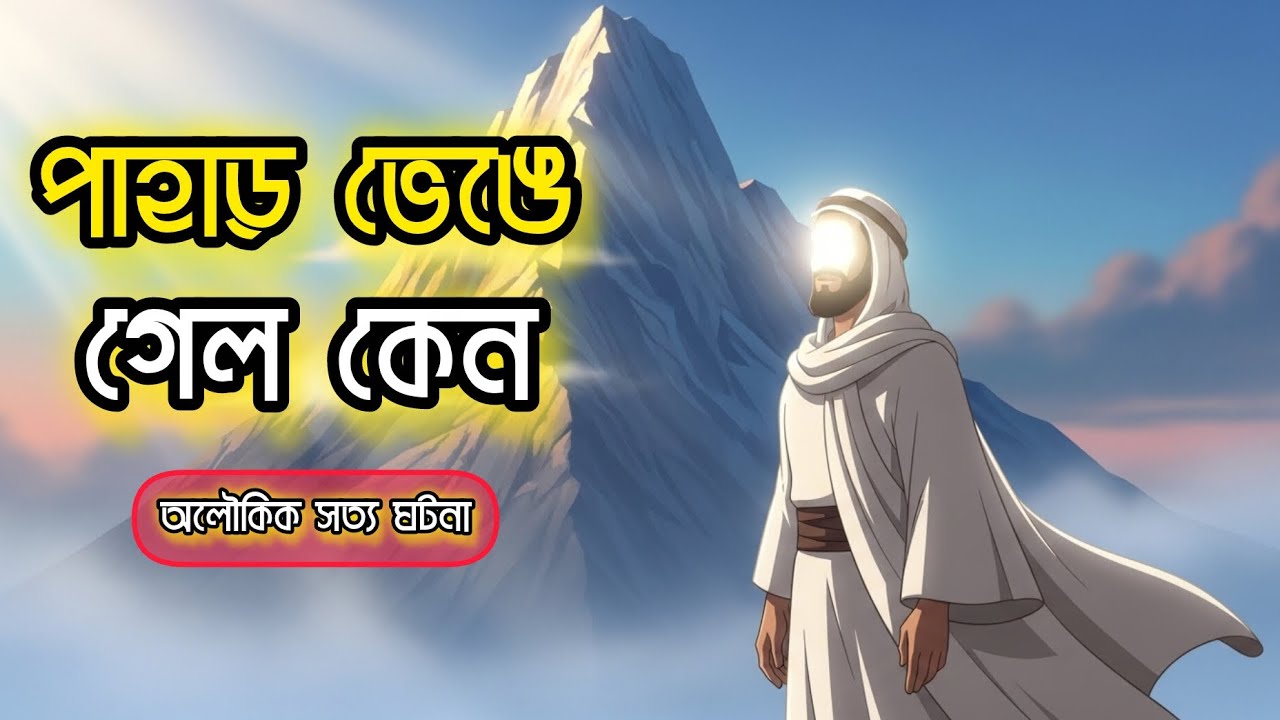 পাহাড় ভেঙে গেল কেন? হযরত মুসা (আ.)-এর সামনে ঘটে যাওয়া অলৌকিক ঘটনা!