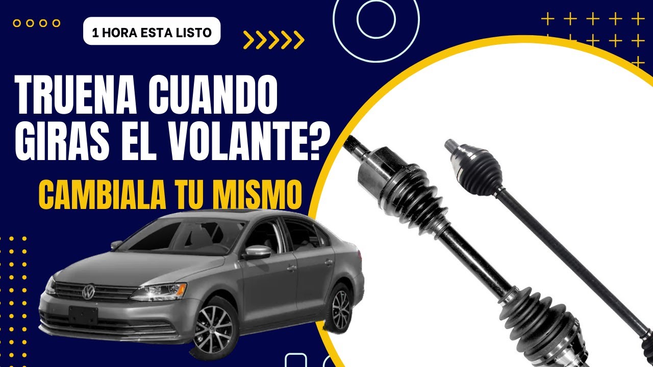 Cambio de Flecha Jetta MK6