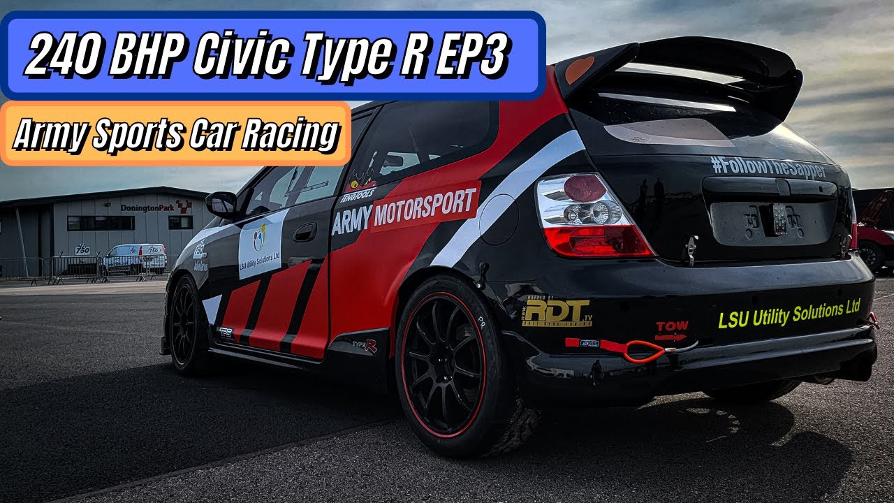 This *240BHP Honda Civic Type R EP3* is an ABSOLUTE TRACK MONSTER