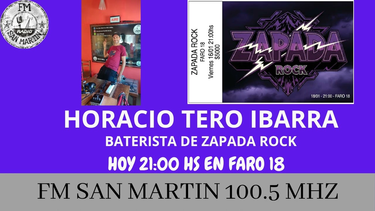 ZAPADA ROCK TOCA HOY EN FARO 18 