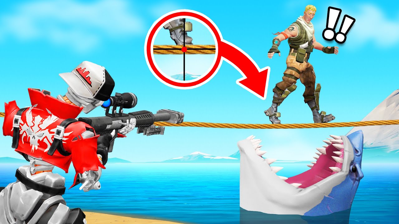 Snipers vs Runners = DANGER in Fortnite!