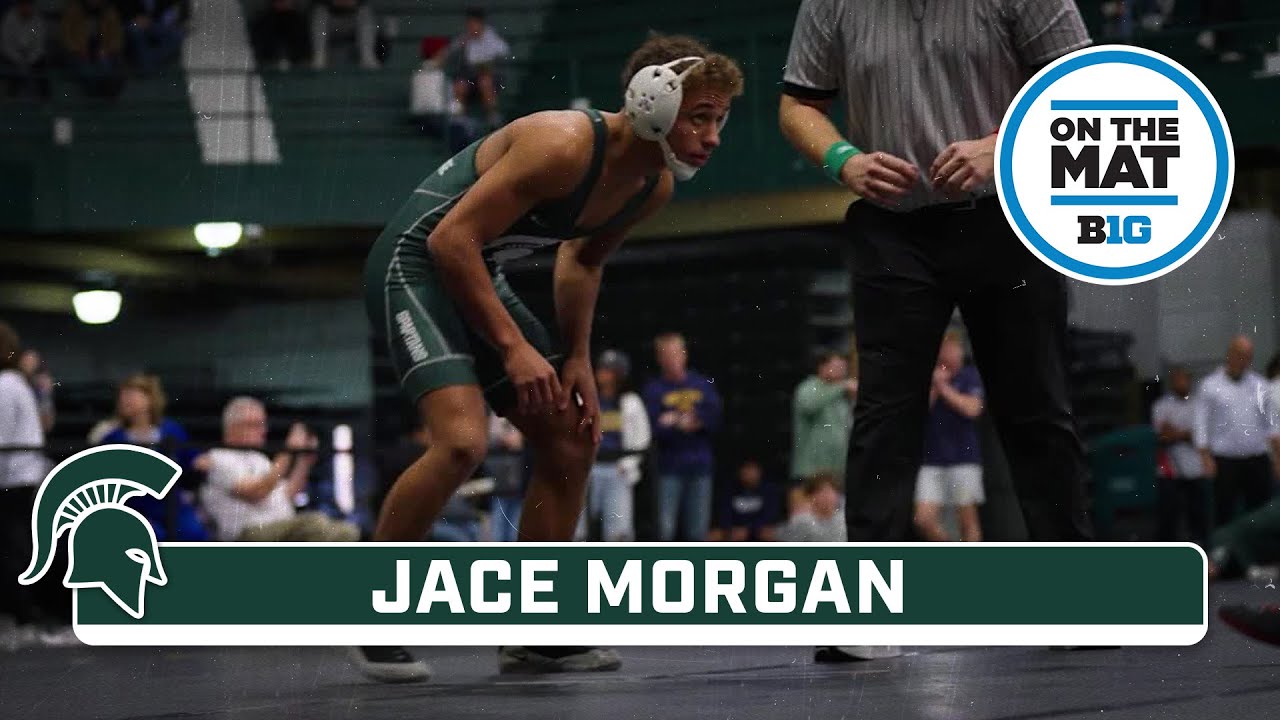 Spotlighting Jace Morgan | Michigan State Wrestling | On The Mat