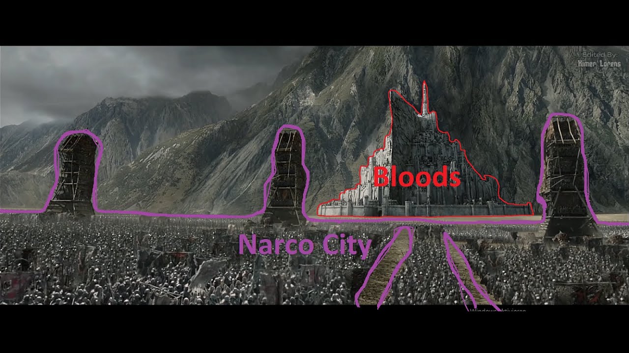 Narco City / Witzmacht vs Bloods / 3 mal liegen reicht nicht ?