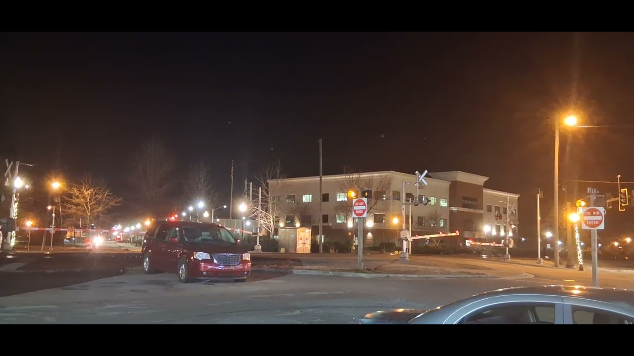 NS V13 crosses east washington street