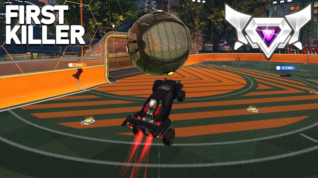 FIRSTKILLER Rocket League Gameplay (SSL 2v2)