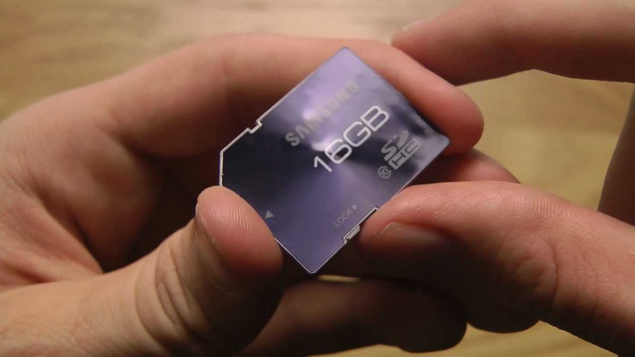 Samsung SDHC Plus - Unboxing