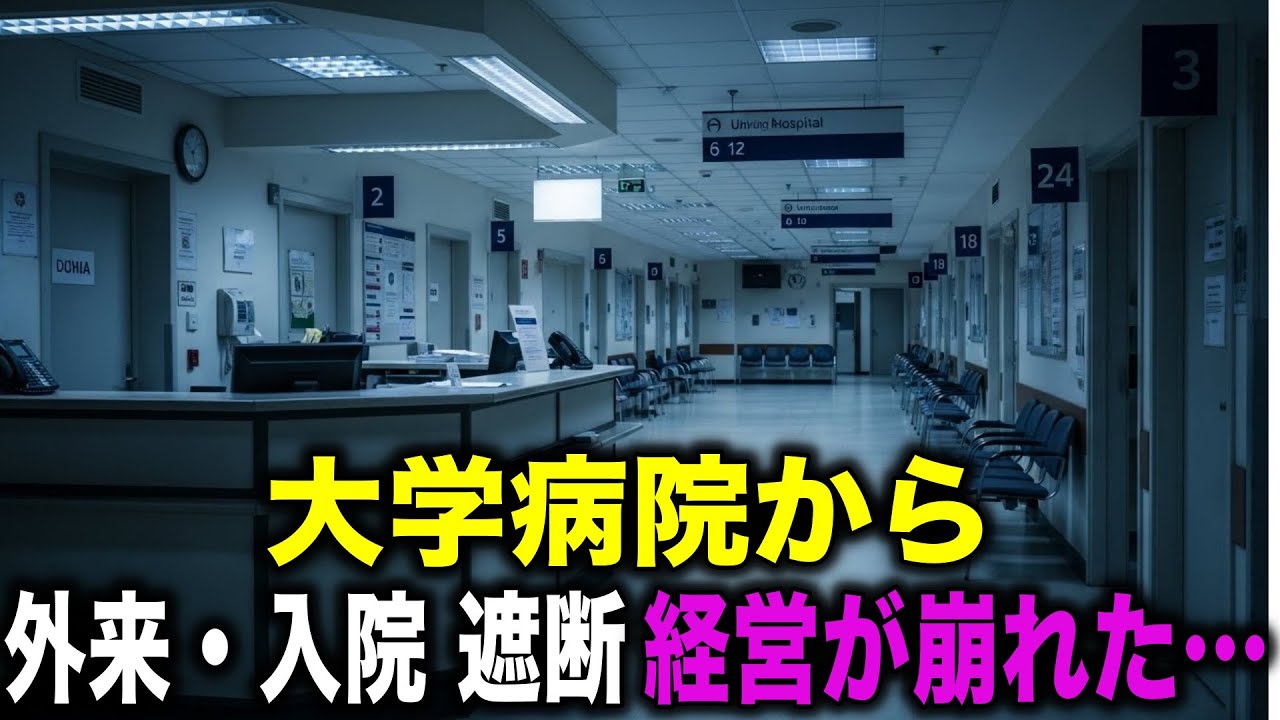 非情な大学病院から外来・入院を切られた……町の病院経営が一気に傾いた日