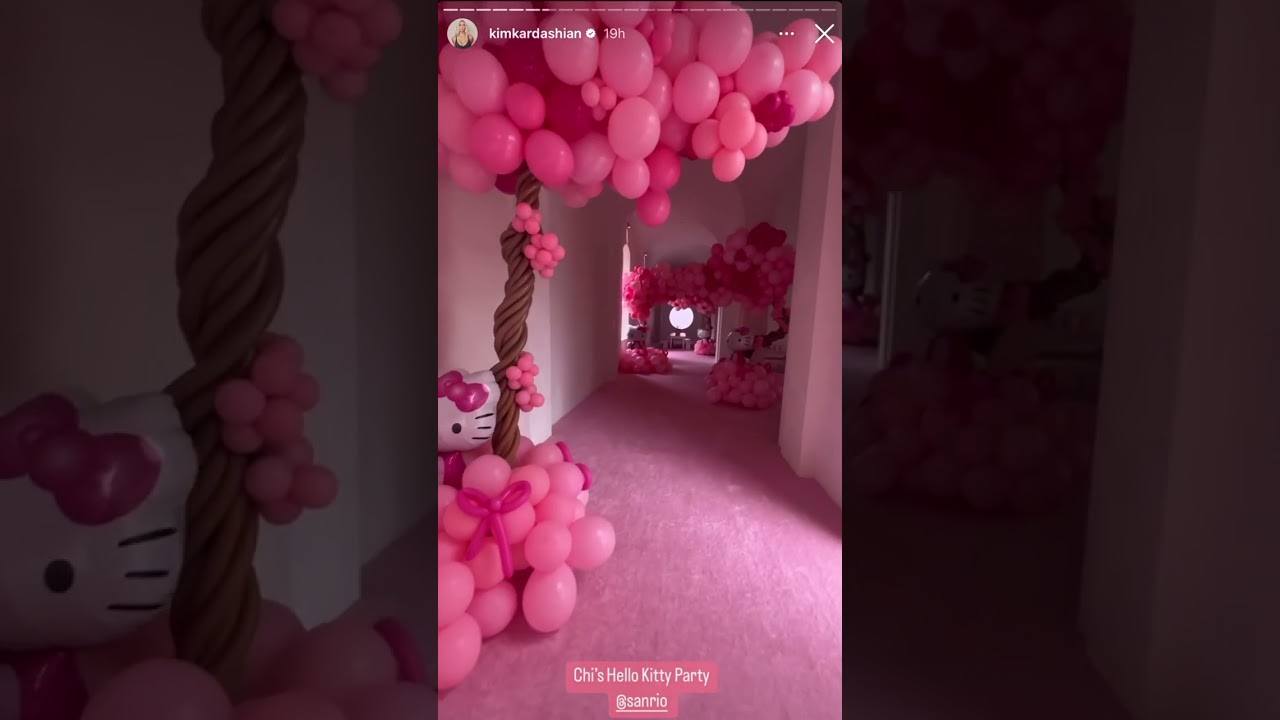 Kim Kardashian's Lavish B day Party