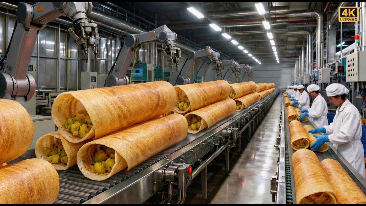 Inside a Modern Masala Dosa Factory &ndash; India&rsquo;s Street-Food Masterpiece