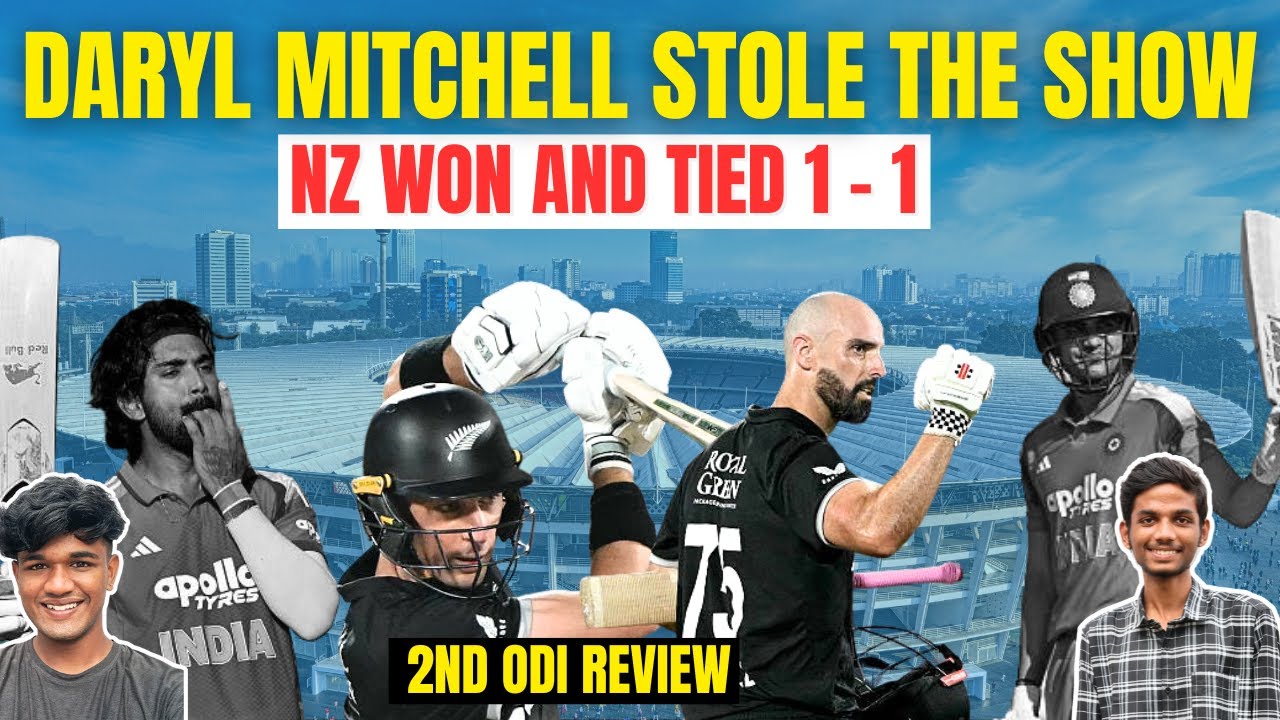 New Zealand tied 1-1 | IND vs NZ 2nd ODI Review | Tamil | IND VS NZ | Cric Twins