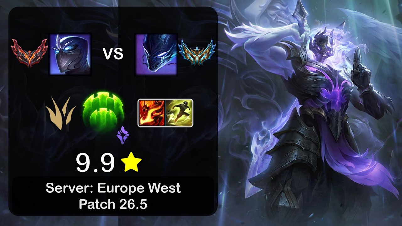 Shen Jungle vs Nocturne - EUW GrandMaster - Patch 26.5