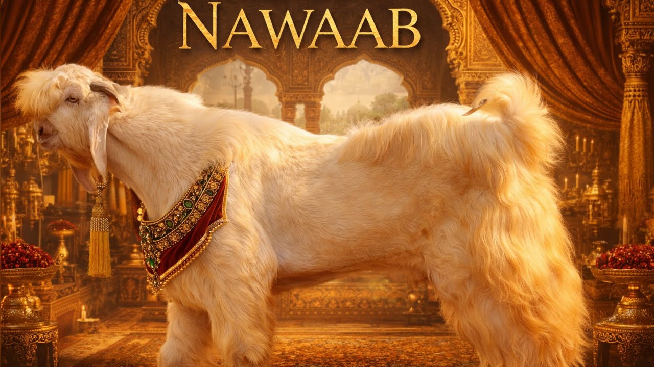 Nawaab ~ Extraordinary Hansa Goat at MBK Goat Farm Panvel 