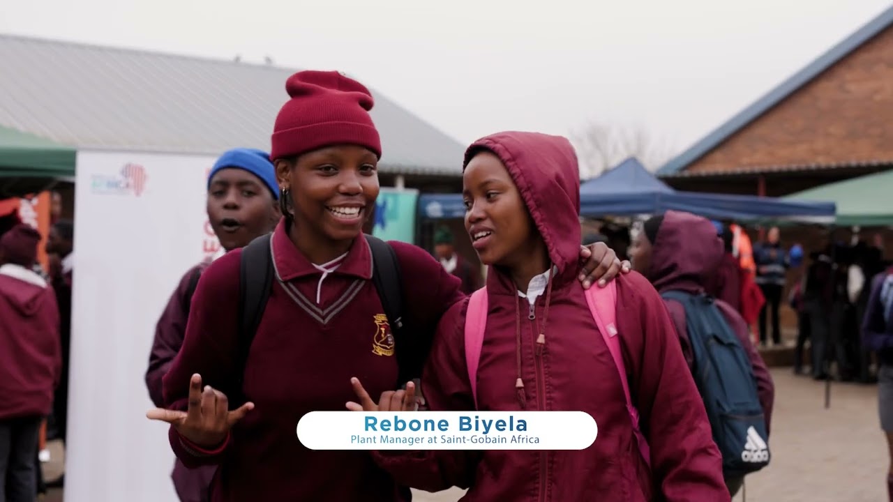 Building Communities and Inspiring Futures at Rondebult Secondary School in South Africa.