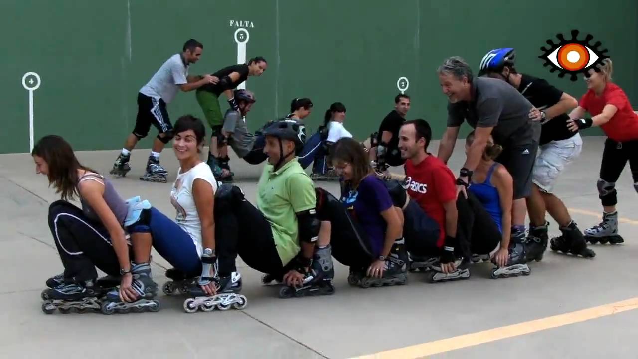 Patinaje en linea. Master Class. Parte 5/7. Formas juegos.