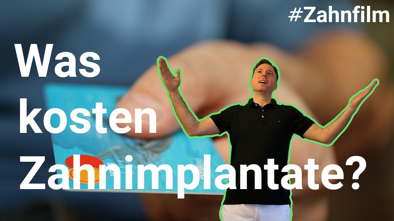 Was kosten Zahn-Implantate? 🤔  Bezahlt die Krankenkasse etwas dazu? Zahnarzt Dr. Schubert klärt auf