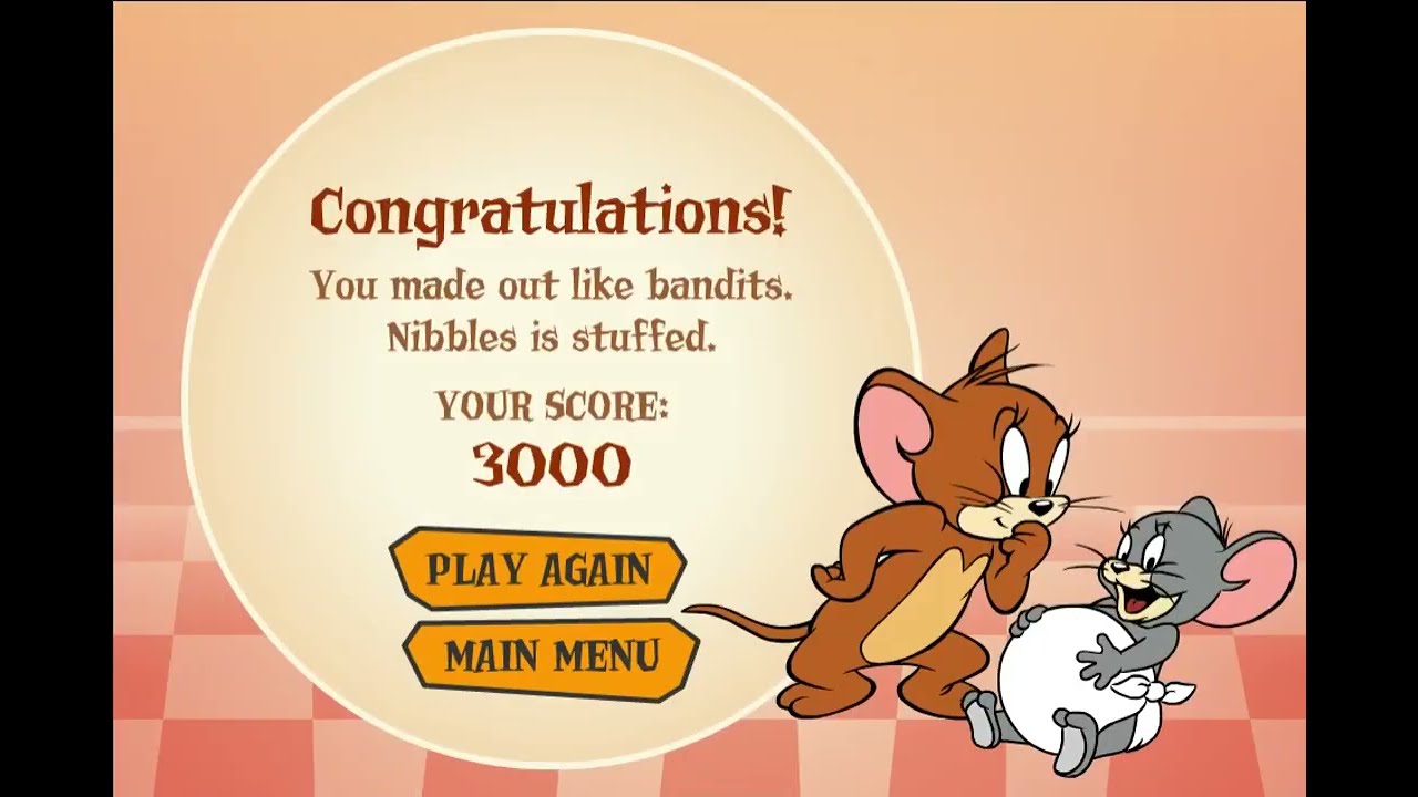 A Tom and Jerry Cartoon Flash Game I used to play: Tom and Jerry - Refriger-Raiders (Jerry)