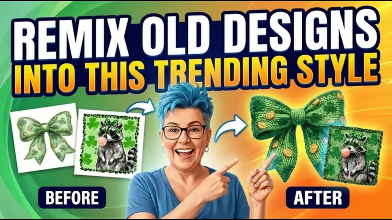 How to Turn Any Design Into Faux Yarn Using Kittl