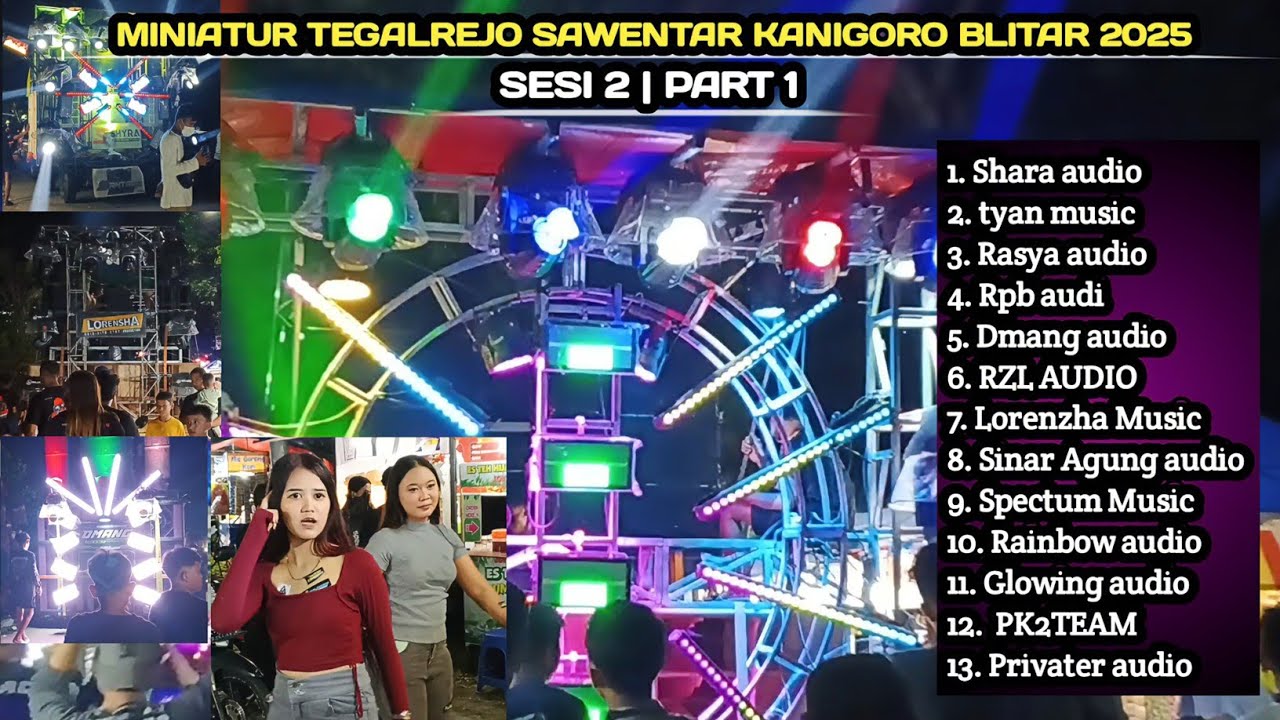 MINIATUR TEGALREJO SAWENTAR BLITAR SESI 2 PART 1 #miniatursoundsystem 