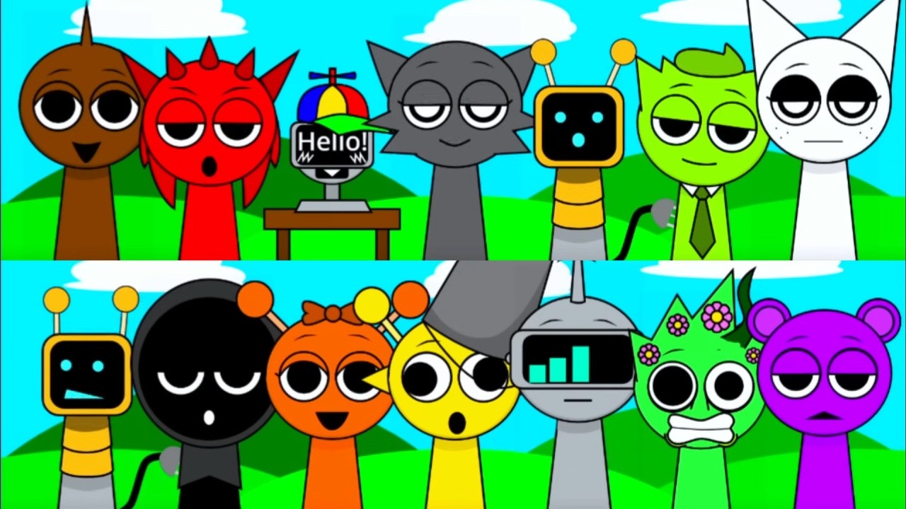 Sprunki SWAPPED Phase 1 But Grey Wenda🩶🐈‍⬛incredibox sprunki animation
