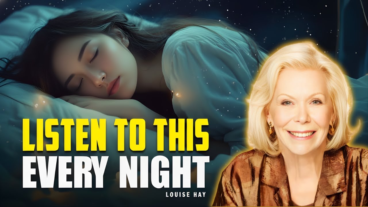 "Miracles Will Happen While You Sleep | Night Is When the Soul Rewrites Itself" - Louise Hay